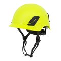 Radians Titanium Vented Climbing Style Helmet, HiVis Yellow THRXV-YELLOW-HV